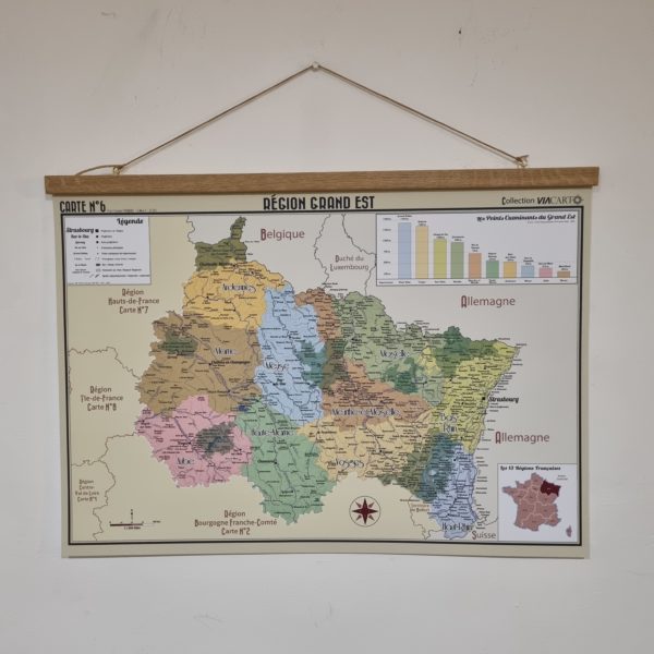 Carte géographique Région Grand Est – Image 2